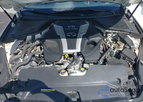 2017 Infiniti Q50 3.0T Red Sport 400/3.0T Signature Edition from USA, damaged, VIN JN1FV7AR2HM870101